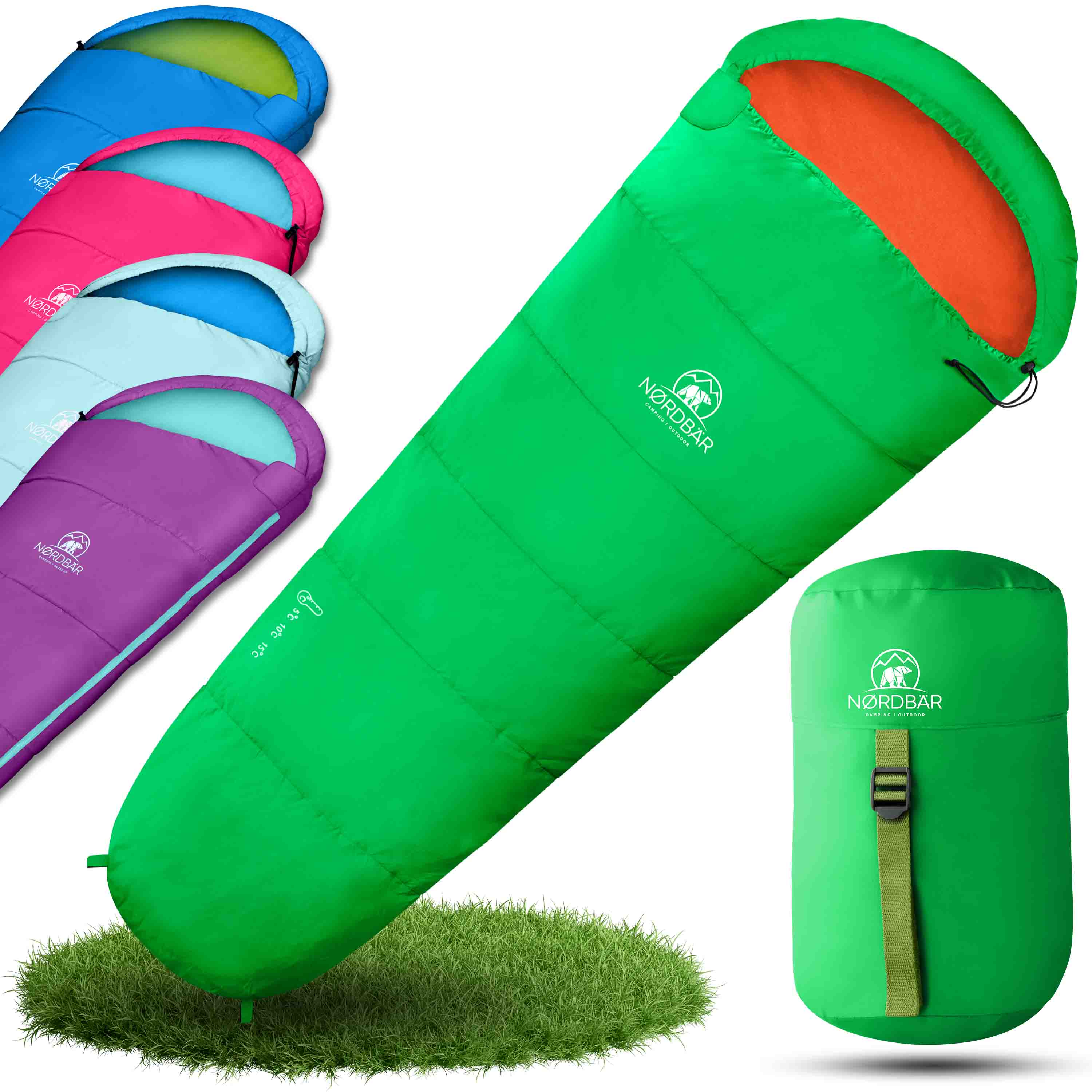 Kinderschlafsack#grün