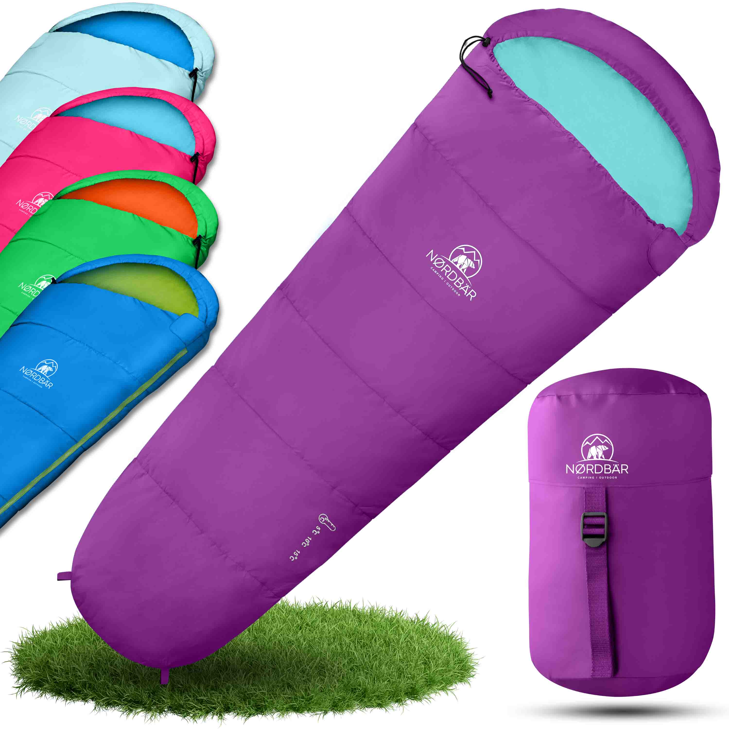 Kinderschlafsack#lila