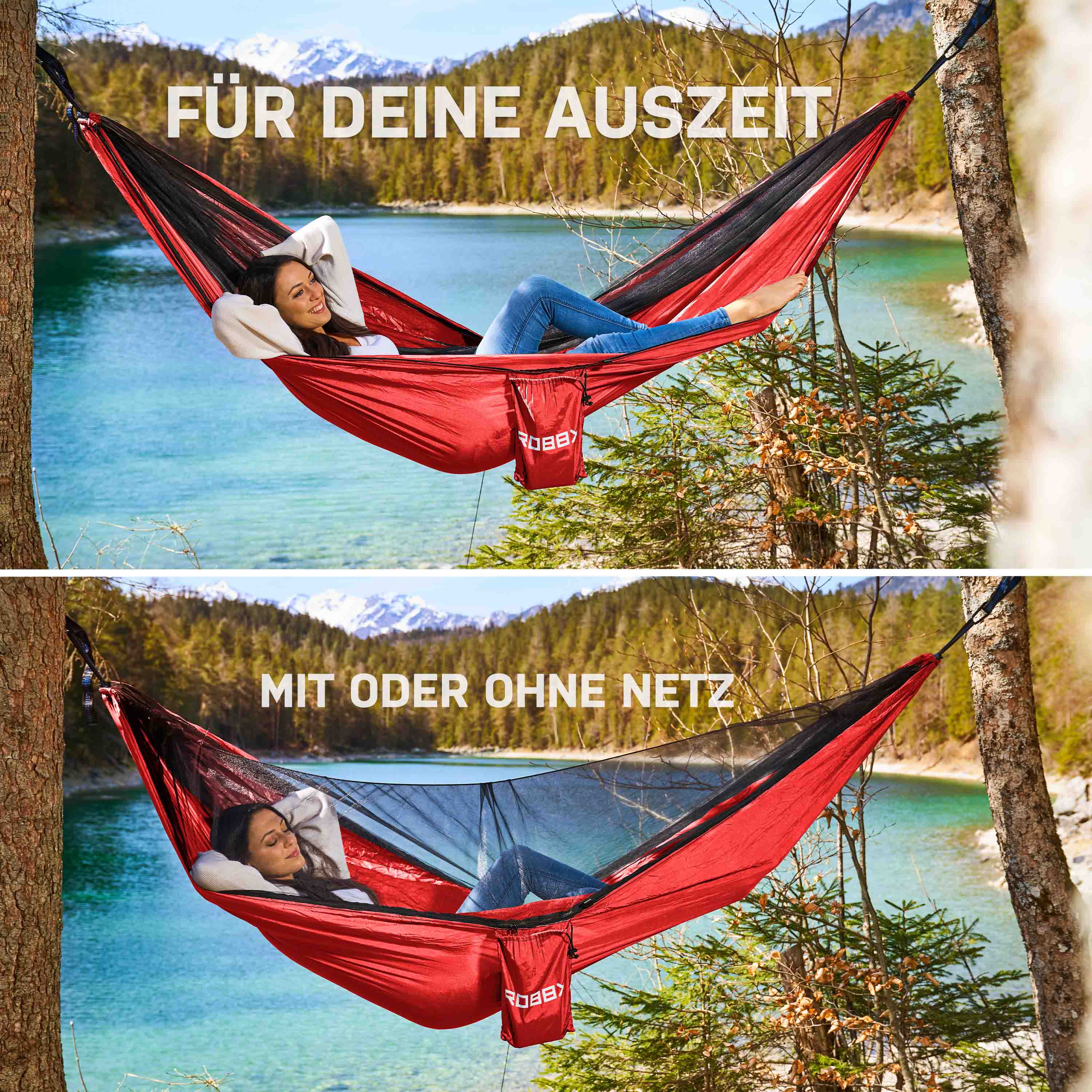 Hängematte#rot