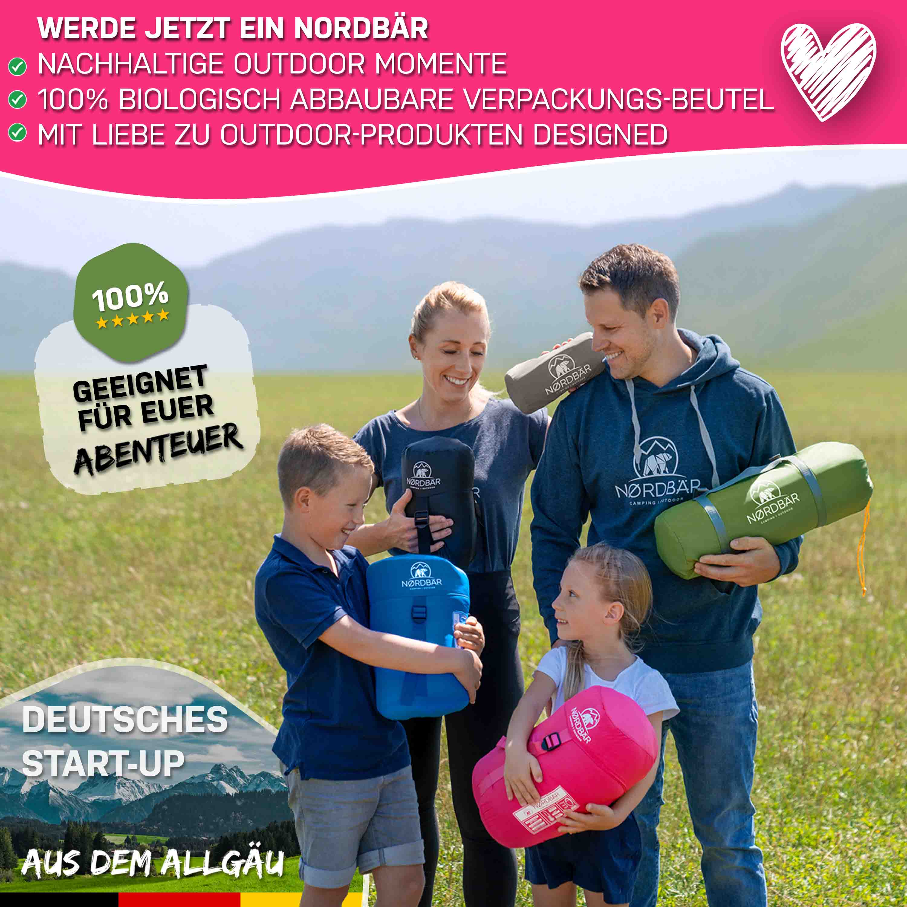 Kinderschlafsack#rosa
