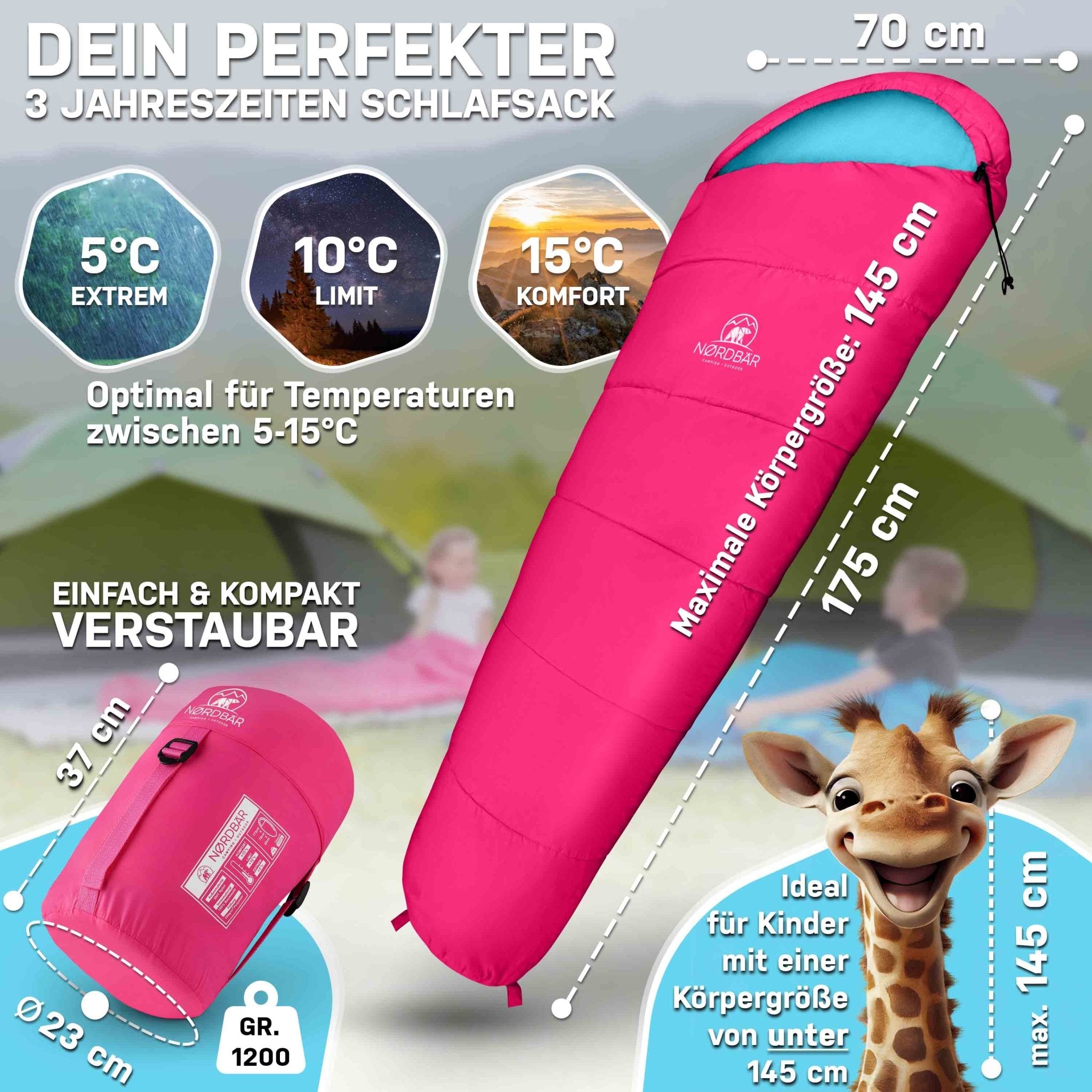 Kinderschlafsack - NORDBÄR