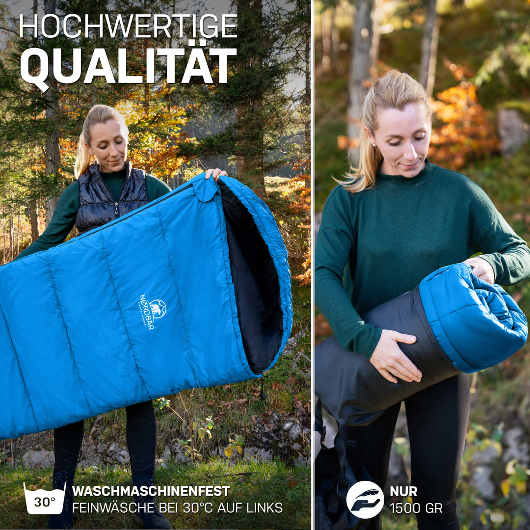 NORDBÄR® - 3 JAHRESZEITEN SCHLAFSACK