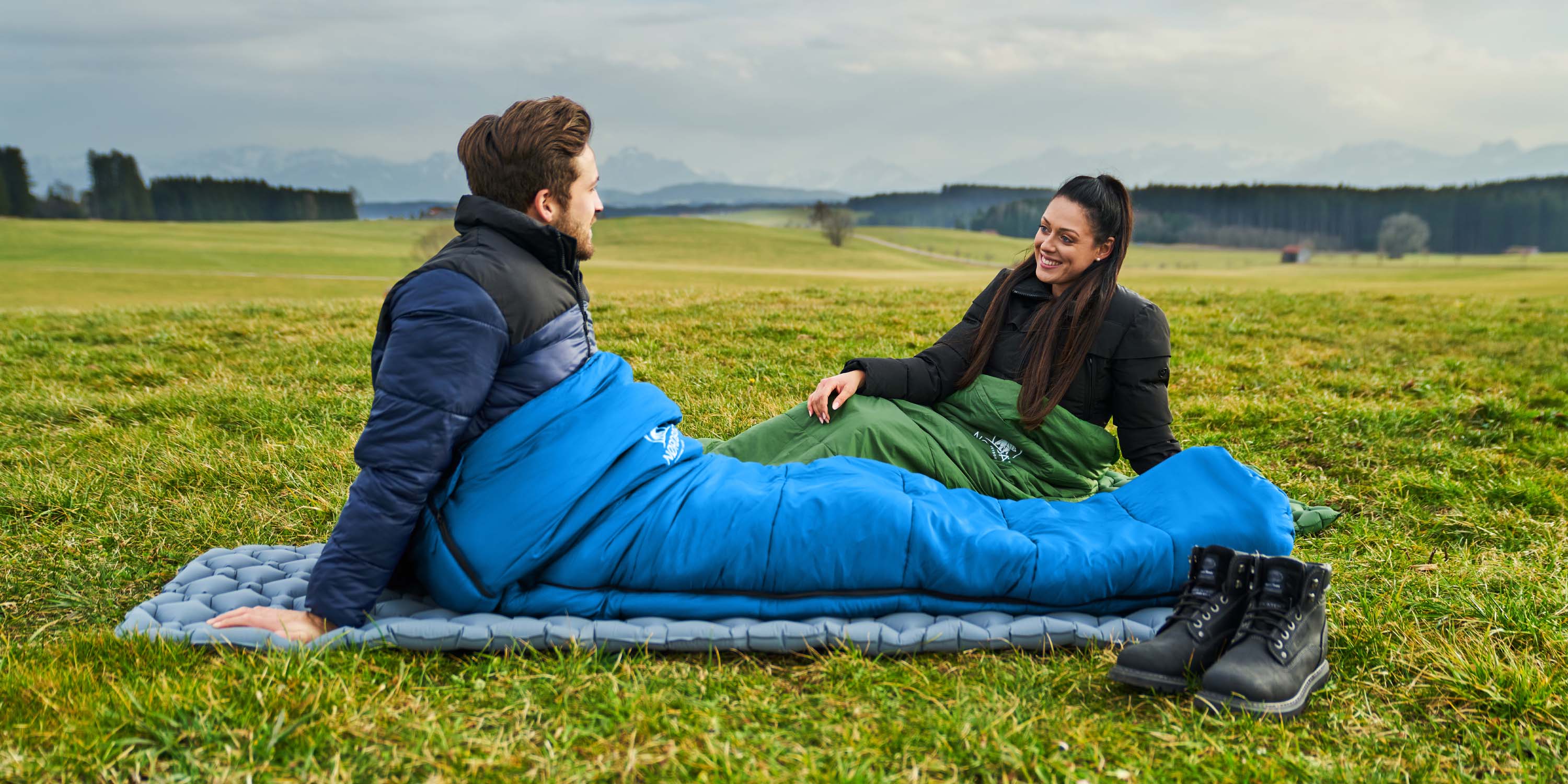 Unsere Mumienschlafsack Kollektion / Sommer
