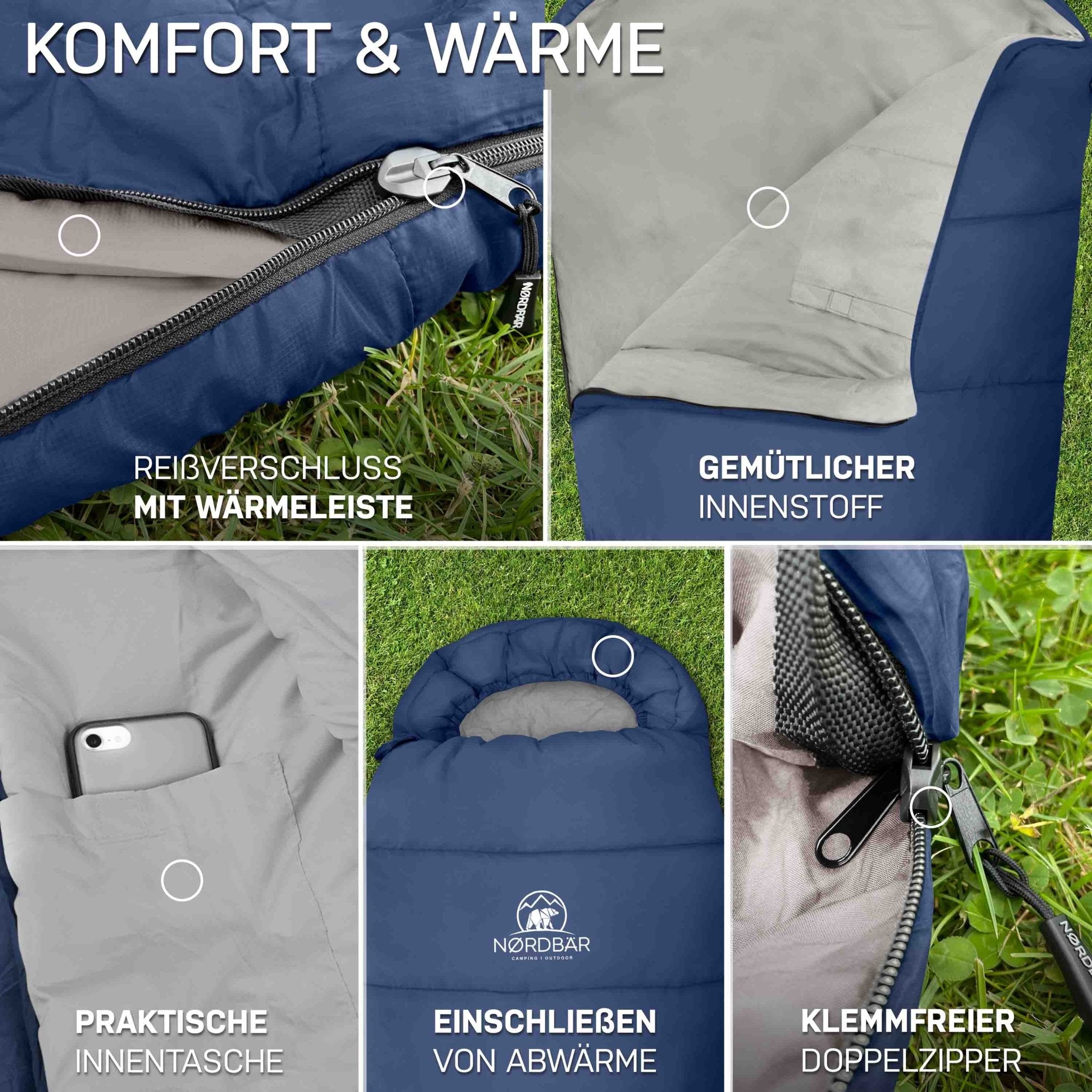 Sommerschlafsack#blau